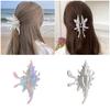 Stylish Seashore Inspired Hair Claw For Women Girls Secure Grip Metal Hair Clip Non Slip Metal Hair Grip