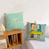 Living Room Headboard Bedroom Office Cushion Cushion Cartoon B-Beavis and Sofa B-Butt-Head Nap Funny Time Pillow Case