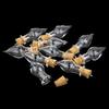10Pcs Fashion Women Pendants Necklaces Tear Drop Glass Bottles with Cork Top DIY Pendants Wishing Bottles Jars