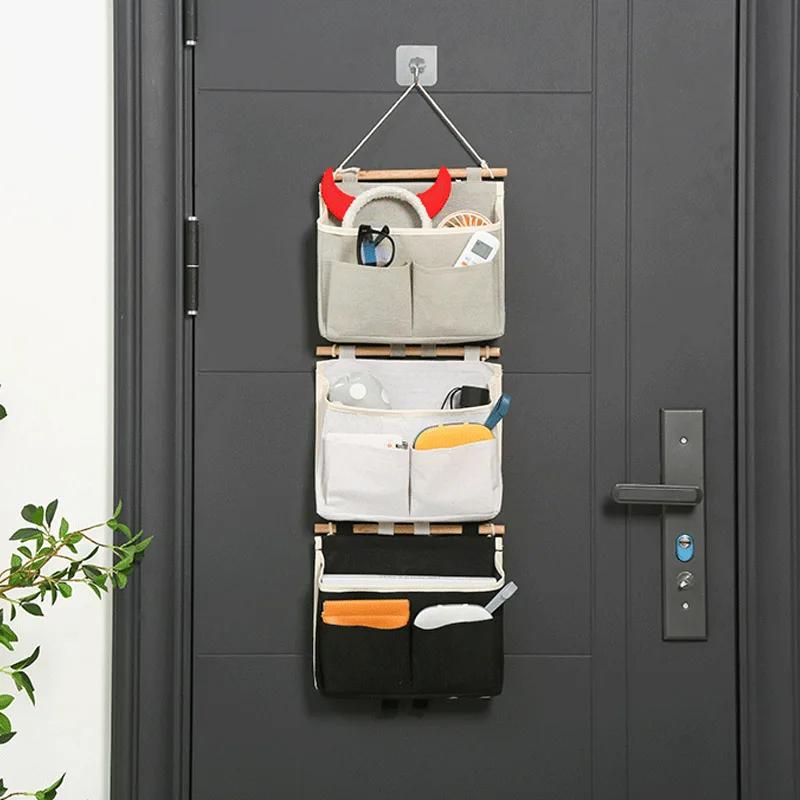 Сумка для хранения, настенная сумка для хранения, водонепроницаемая сумка для хранения вещей на дверь, сумка для хранения вещей на тумбочке в шкафу, органайзер