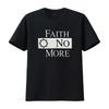 Faith No More Женская классическая футболка с логотипом винтажная стираная универсальная модная уличная одежда мягкая удобная дизайнерская одежда повседневная