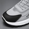 Men's Trend Casual Sports Shoes Platform Sneakers Fashion Running Shoes Mens Breathable Mesh Lace-up Fashion Casual Sneakers