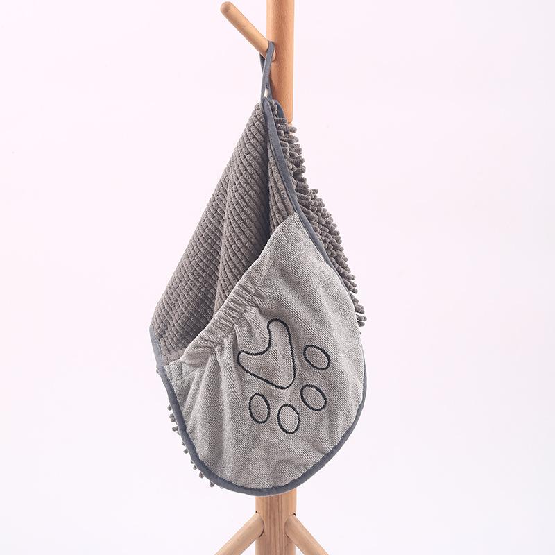 Полотенце для домашних животных 1 шт., впитывающее быстросохнущее банное полотенце для кошек и собак, халат, мягкие чистящие средства для домашних животных, аксессуары для собак