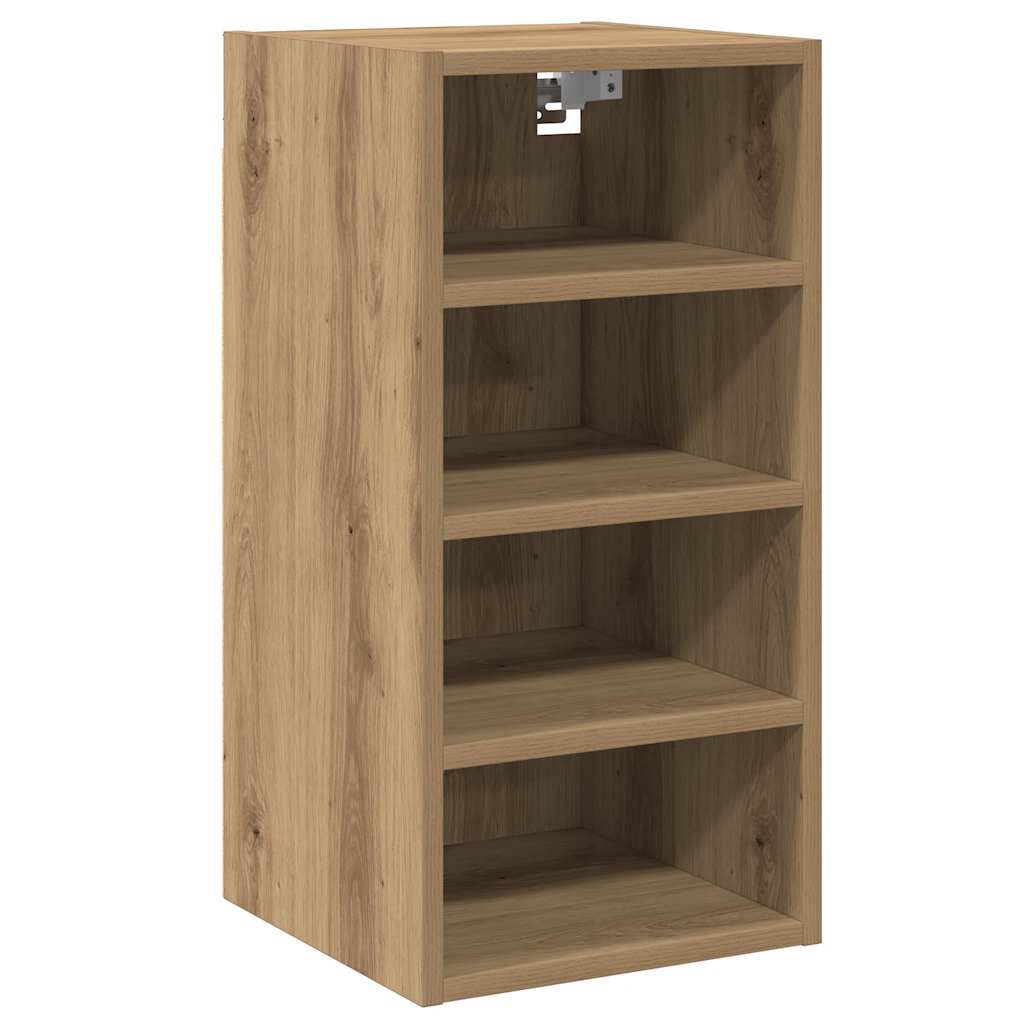 Riga Wall Mounted Cabinet in Artisan Oak Finish 30 x 29.5 x 60 cm Particleboard