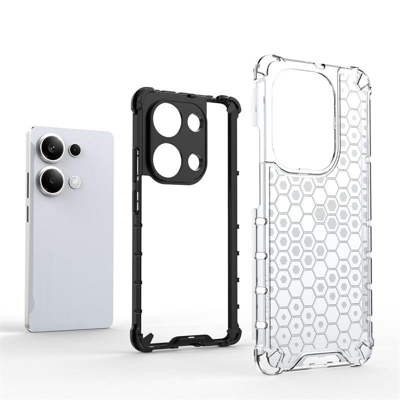 Для Xiaomi Redmi Note 13 Pro 4G Чехол Xiaomi Redmi Note 13 Pro Plus Чехол Броня ПК Ударопрочный Силиконовый Защитный Чехол для Телефона Задняя Крышка