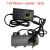 1set Vibrating motor and Power DC12/24V massage table alarm Medical equipment Carbon brush electric motor power 10W speed3200RPM