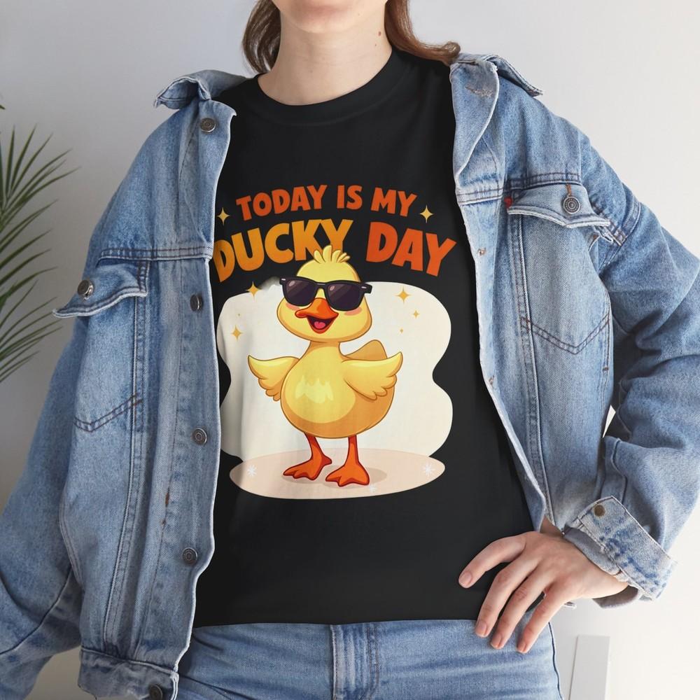 Funny Duck T-Shirt - Cute Ducky Lover Tee Gift for Bird Fans - Sarcastic