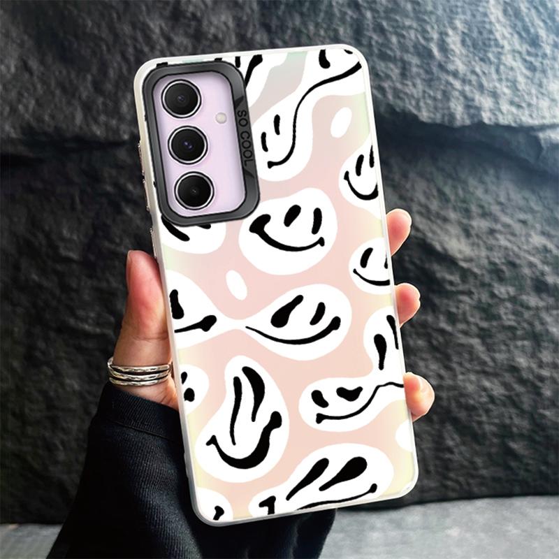 Чехол для телефона Samsung S24 Ultra S23 Plus S22 S21 S20 FE A55 A54 A53 A35 A34 A32 A25 A24 A15 A14 A13 5G противоударный бампер градиентный чехол Aurora