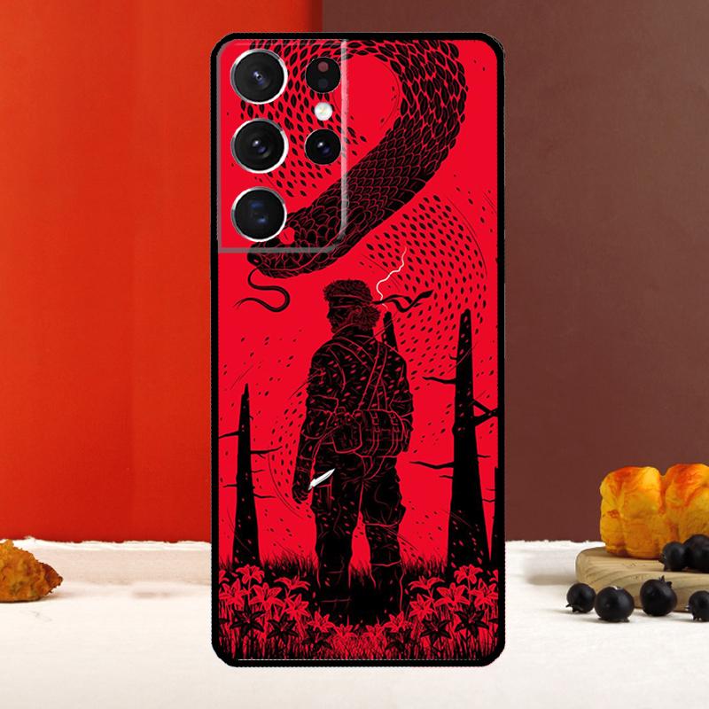Игровой чехол Metal Gear Solid для Samsung Galaxy S23 S22 Plus S21 Ultra Note 20 S8 S9 S10 Note 10 Plus S20 FE Чехол