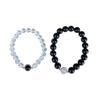 Amulet Pair Bracelet Couple Bracelet Pair Power Stone Matching Bracelet Couple Present Boyfriend Crystal [kokoromilove]