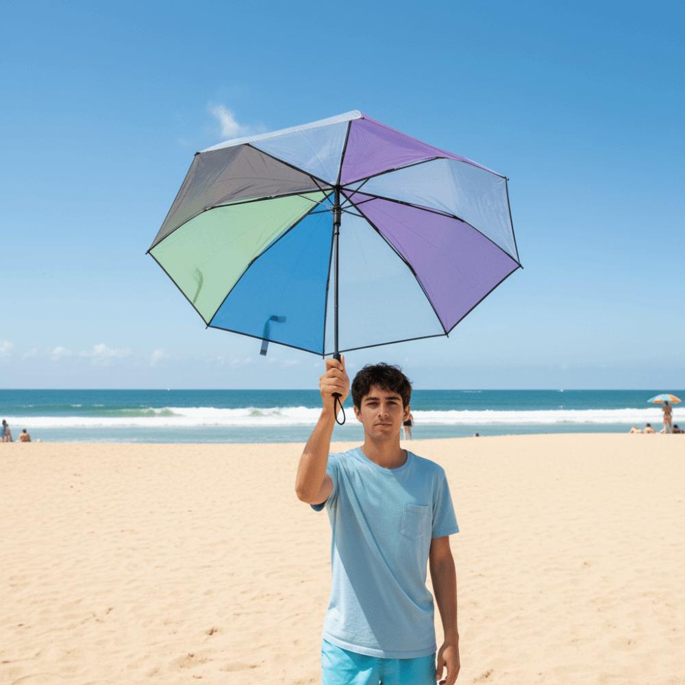 Stable Folding Umbrella Portable Transparent Umbrella Fashion Windproof Umbrella Travel
