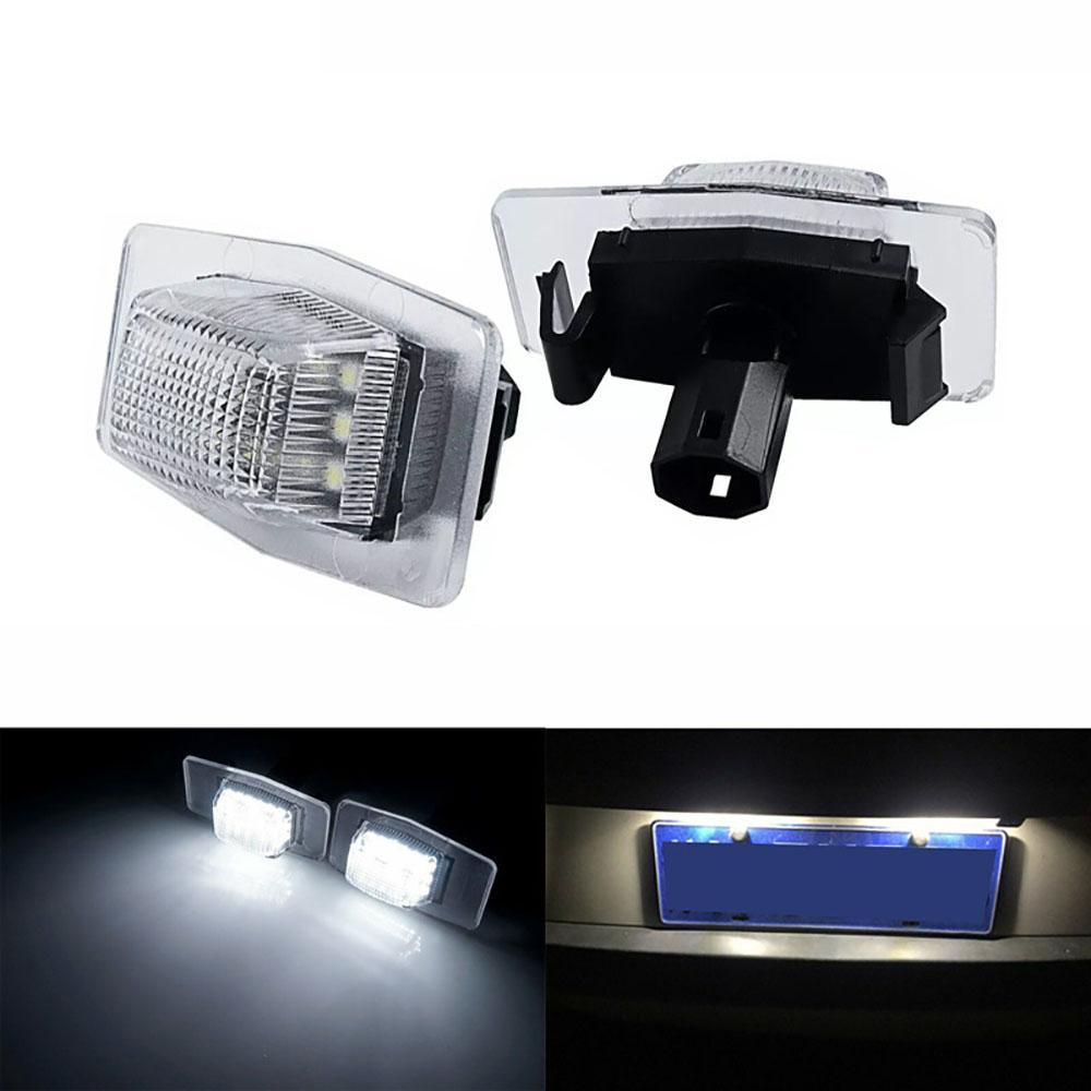1 Pair Rear License Plate Light NC1051270B NC1051270A For Mazda Ford Mercury