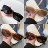 1/4Pcs New Fashion Small Cat Eye Sunglasses Vintage Brand Designer Sun Glasses Female Multi Color Simple Style Eyewear Uv400