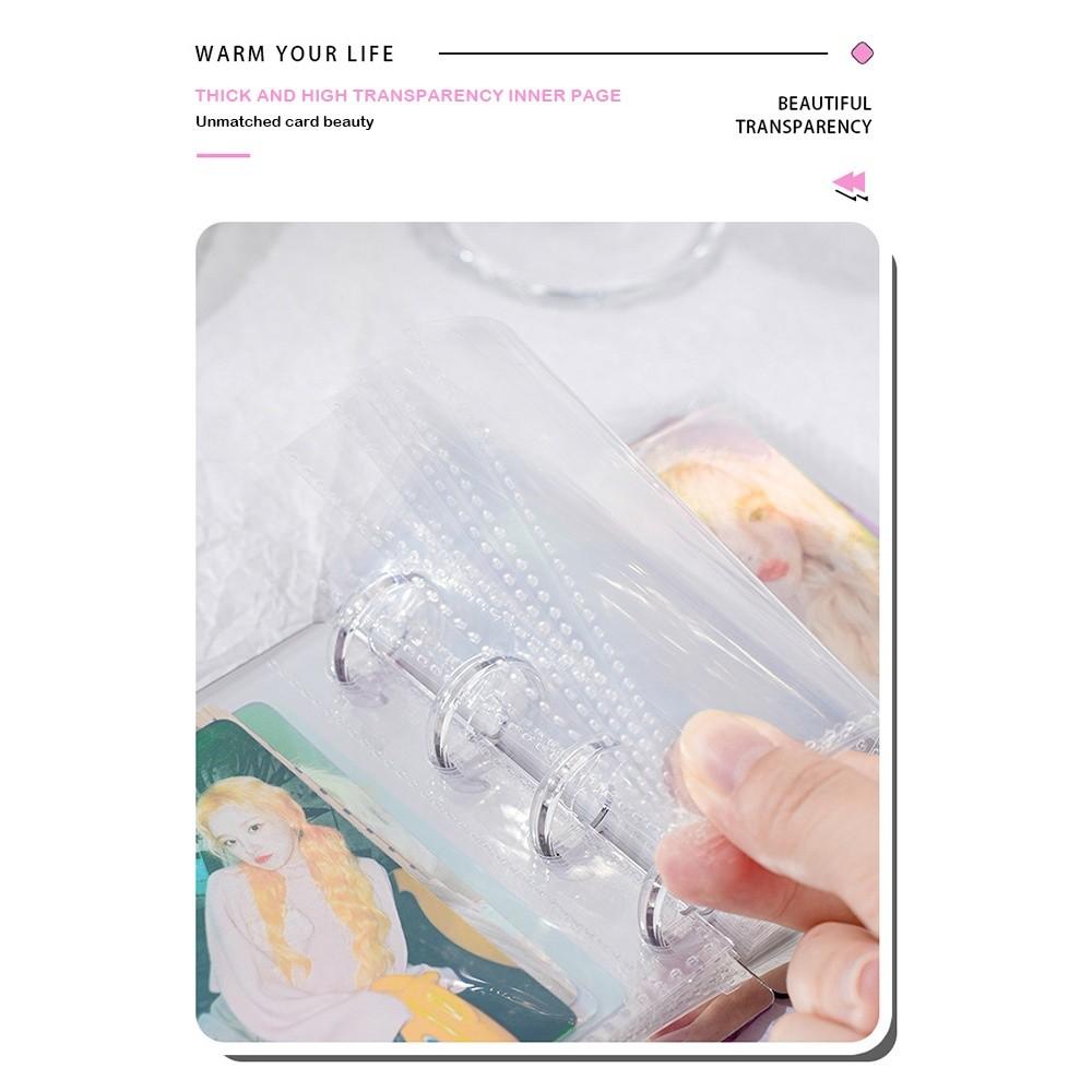 Solid Color Polaroid Photo Album Gentle Star-chasing Card Album New Ins Style Album