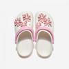 Crocs Классические башмаки Daisy Flower Crs208921 Белый Многоцветный