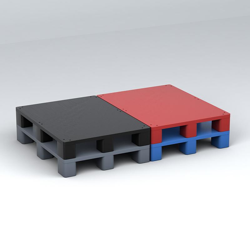 Heavy Duty Plastic Pallets Moisture-Proof Furniture Cups Non-Slip Supermarket Display Platforms Goods Forklift Loading Boards