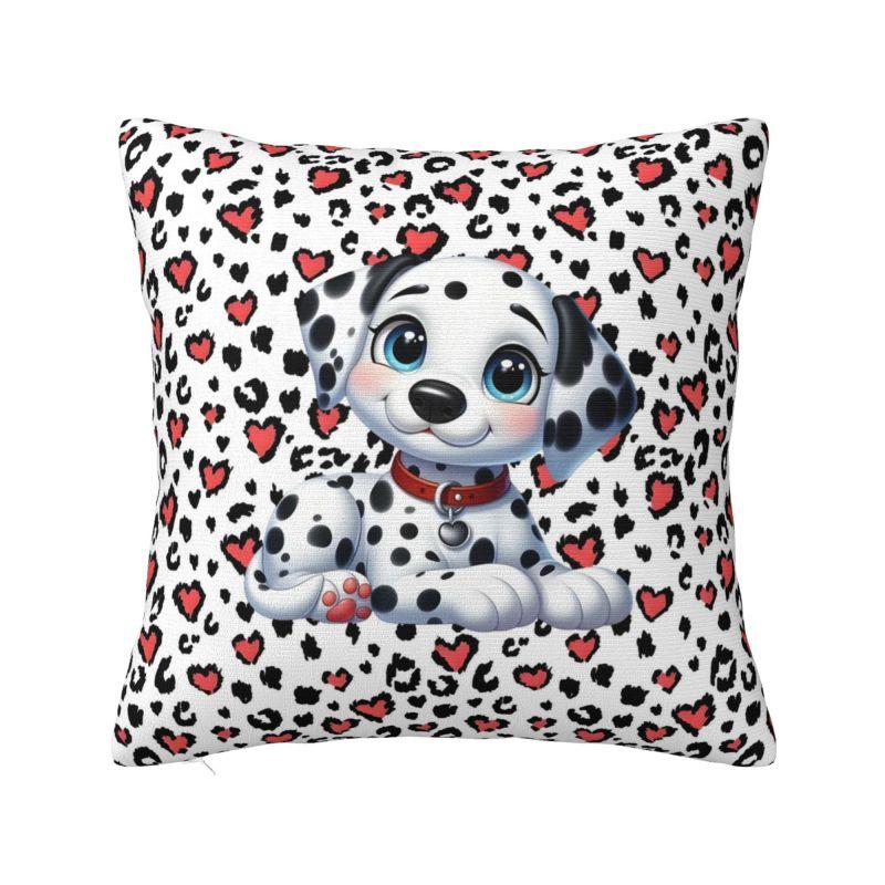 Custom Cartoon Dalmatians Disney Cushion Cover 101 Anime Kawaii Dog Velvet Nordic Throw Pillow Case Home Decor