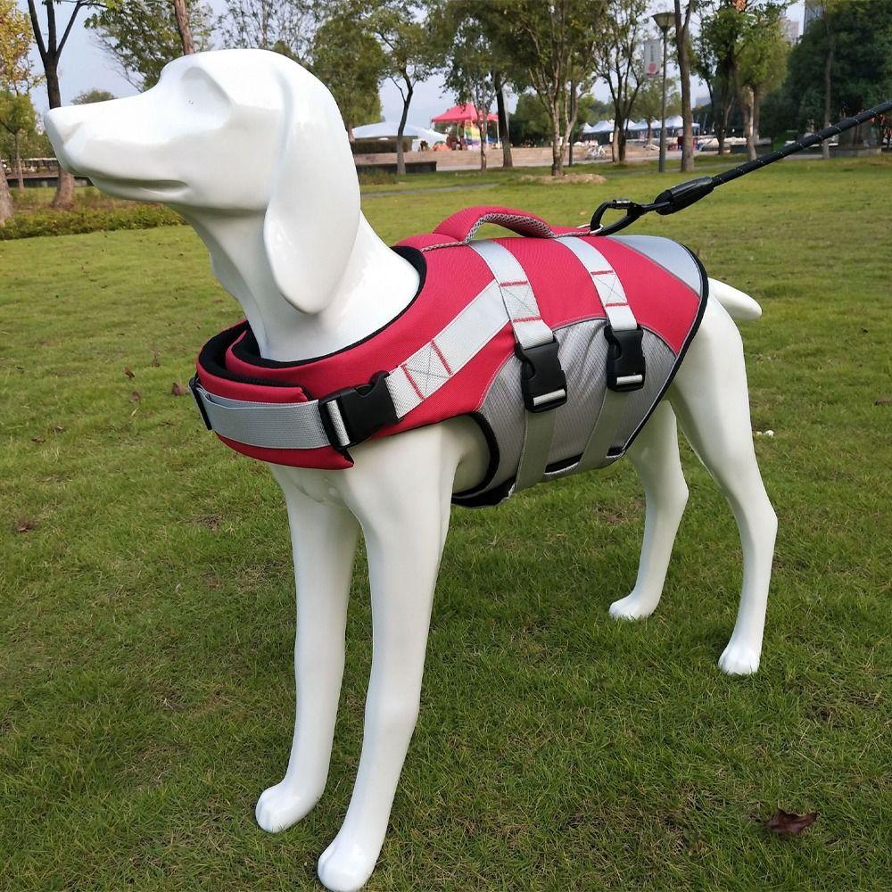 Breathable Pet Safety Vest Adjustable Swimming Clothes Pet Supplies Dog Swimsuit  Spring/Summer