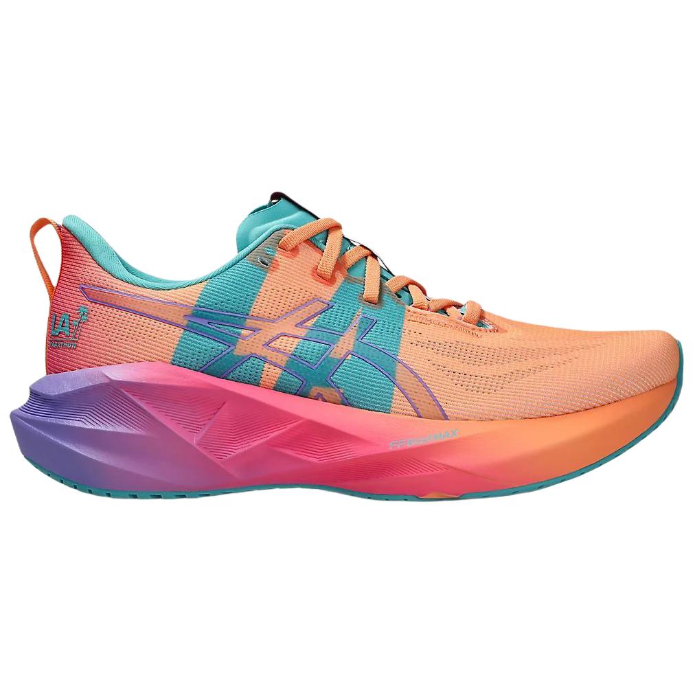 ASICS NOVABLAST 5 Running Shoes Unisex Fresh Orange Teal 1013A213-800