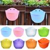 Colorful Flower Pot Semi-circular Succulent Hanging Gift Plant Holder  Home Garden