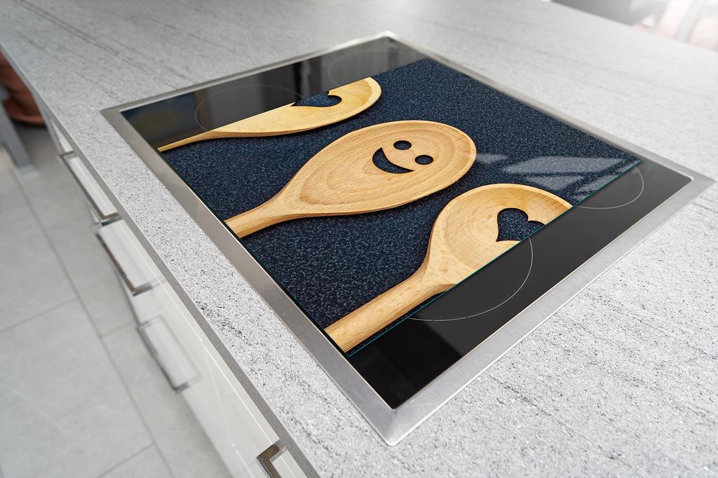 GLASS CUTTING BOARD 45x52 Spoons
