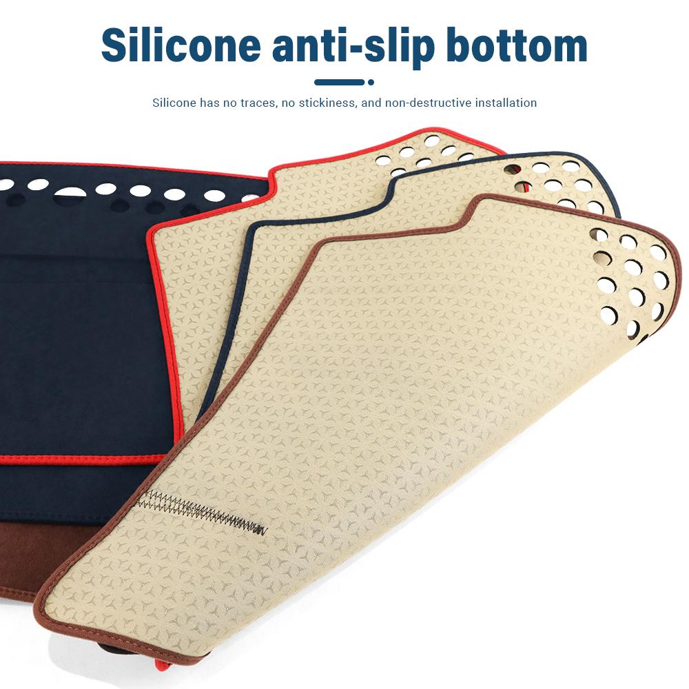 Для Toyota Camry XV40 40 2007 2008 2009 2010 2011 Чехол на приборную панель автомобиля, защитный коврик от ультрафиолетового излучения, нескользящие коврики, аксессуары