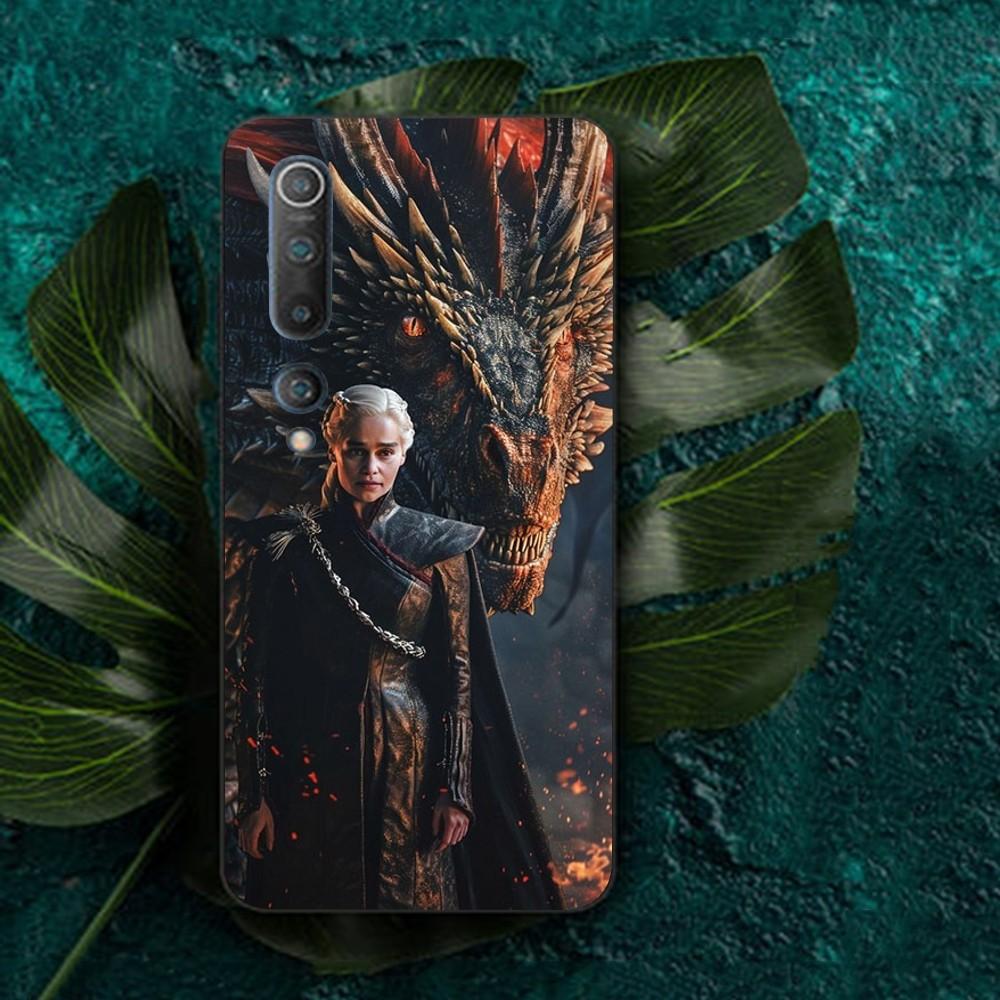 Dragon Mother Thrones Phone Case For Redmi Note 4 X 5 A 6 7 8 T 9 9S 10 11 11S 11Epro Poco M3 Pro
