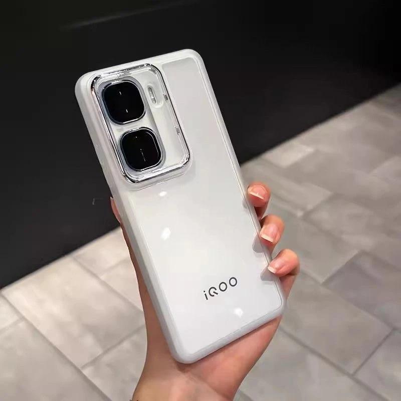 For IQOO NEO 11 Full Lens Camera Protection Film Transparent Soft Silicone TPU Phone Back Case for VIVO IQOO NEO11 Clear Cover