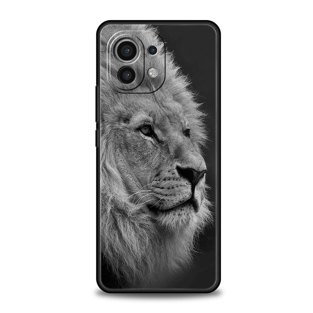Чехол для телефона с изображением льва и диких животных для Xiaomi 14 13T 12T Pro 12 13 11 Ultra Mi Note 10 Lite 10T 5G 11X Pro 11T 11i 9T силиконовый чехол
