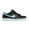 Kids' Sneakers Dunk Low SE Barber Shop Black (GS) Black/White/Chile Red/Copa