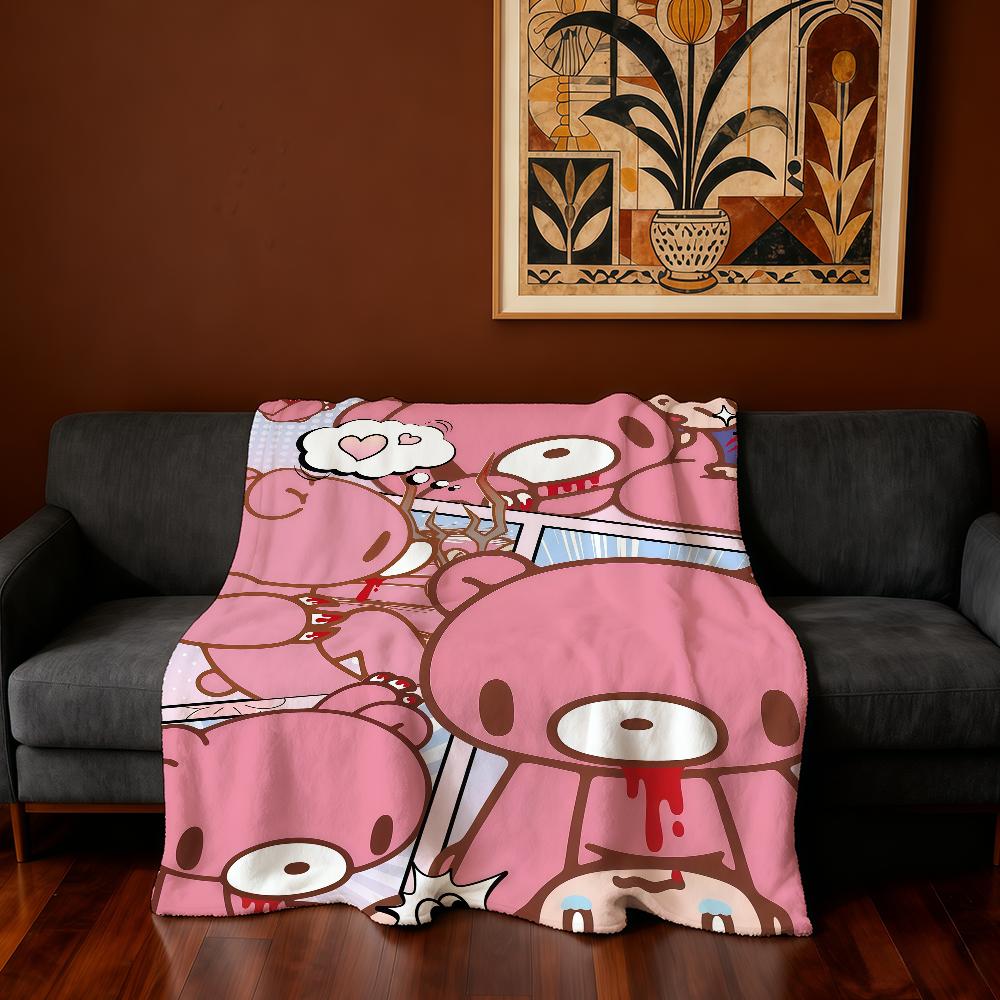 Blanket Super Cartoon G-Gloomy-ES Warm Comfortable Plush Throw Blanket Child Home Sofa Bedroom Gift