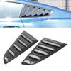 Rear Side Window Louvers Sun Shade Cover for Mustang 2015-2021