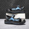 Boys' Non-Slip Sandals 2026 - Mech Style Closed-Toe Beach Shoes for Medium & Large Kids