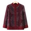 Autumn and Winter Coats Imitation Mink Velvet Festive Women Thickened Velvet Clothes Old Lady