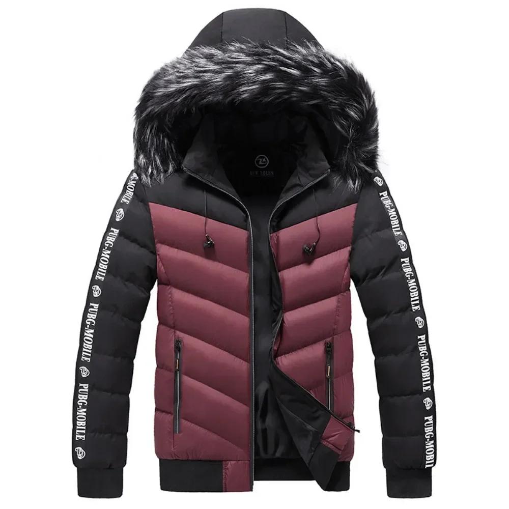 Men's Casual Windbreaker Hooded Jacket Man Soft Winter Parkas Coat Clothing Warm Ultra Light Jackets