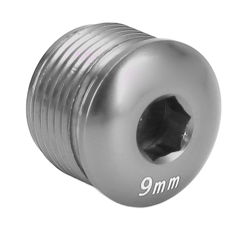 4PCS M14 Thread Bike Pedal Screw Cover 9mm Cycle Pedal Locking Screw Bike Pedal Protection
