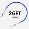 Marine Outboard Throttle Shift Cable, Boat Motor Remote Control Cable, Engine Gear Operation Lever Pull Wire Replacement