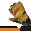 Thickened Camouflage Leather Rappelling Gloves