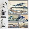 Канагава виды гора Кацусика волна холст картины постеры и принты настенные панно для украшения гостиной домашний декор