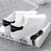 Fashion Women Sneakers 2024 Fashion Breathble Vulcanized Shoes Pu Leather Platform Shoes White Lace Up Casual Shoes Zapatos Mujer