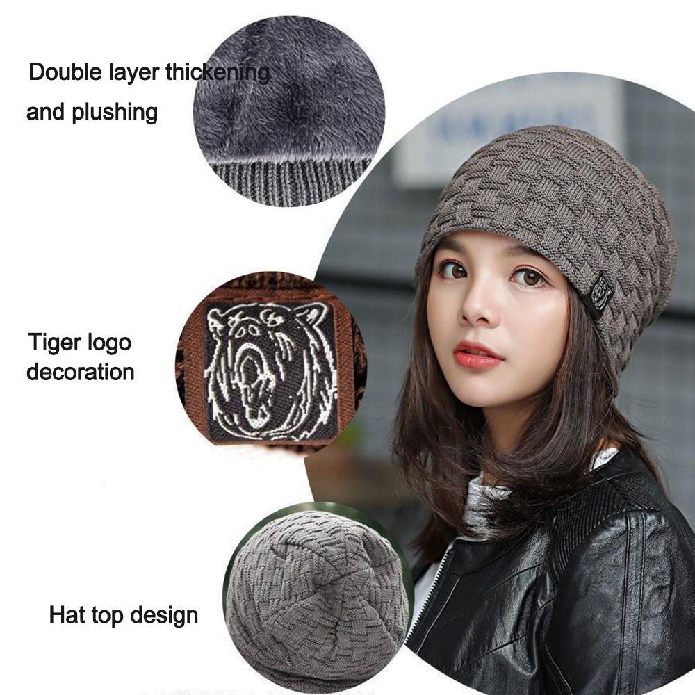 Теплая холодная шапка мягкая вязаная шапка холодная шапка зимняя шапка бини для мужчин и женщин