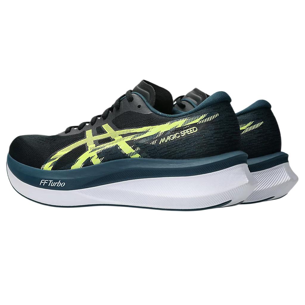 Asics Кроссовки мужские Magic Speed 4 Черный Спокойный Бирюзовый 1011B875-001