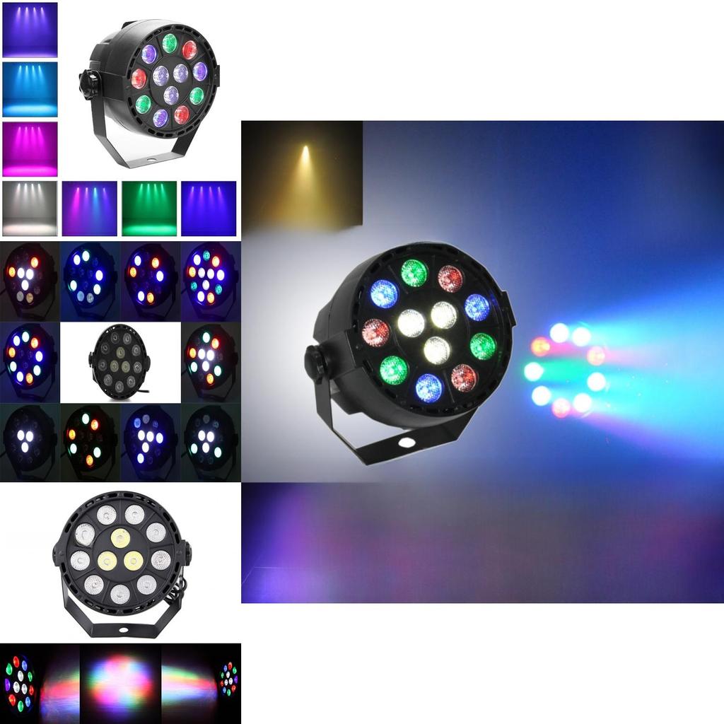 Light Stage Par 18led Rgb Led Disco Dj Lighting 8 Ch Dmx512 Strobe Juf Lighting