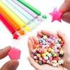 540 листов/упаковка Цветная бумага со звездами DIY Двусторонняя Радужная Градиентной расцветки Бумага для оригами Счастливая звезда Крафт ZYF