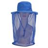 New Design Summer Outdoor Breathable Multi-color Sun Shade Quick Dry Anti-mosquito Large Eaves Camp Caps with Mesh Mask