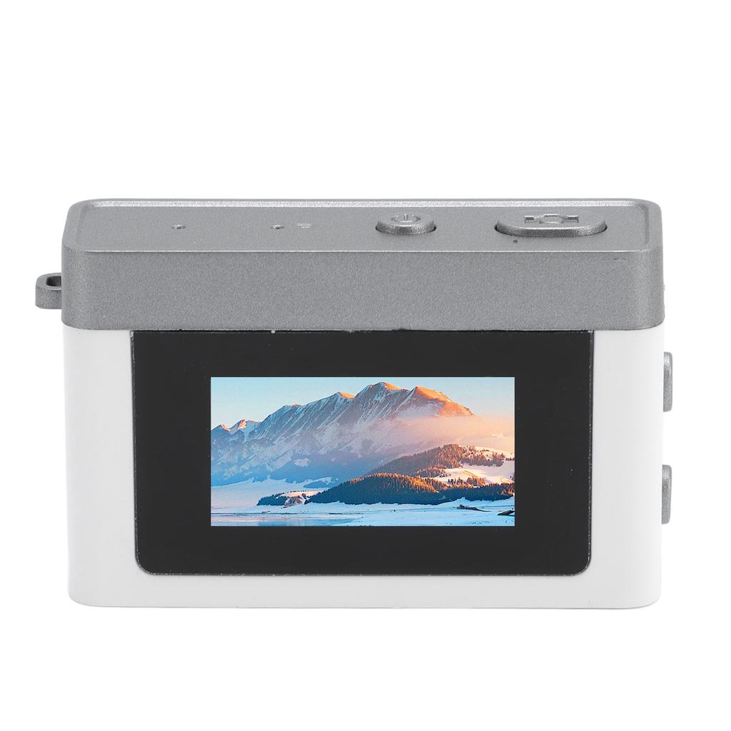 Камера-брелок 0,96-дюймовый экран 1080P 12 МП USB-зарядка цифровая камера со шнурком для кампуса