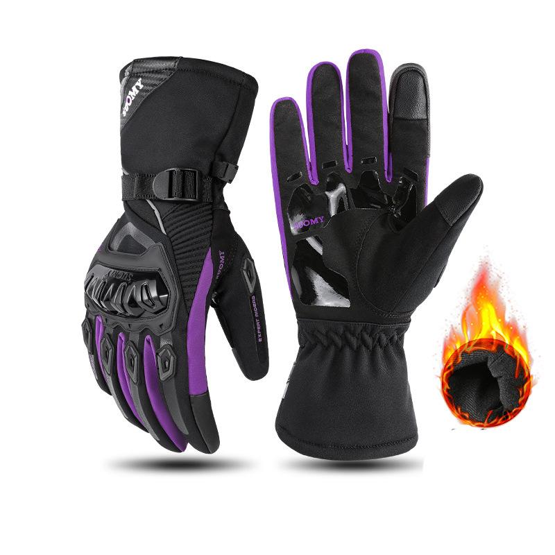 Унисекс -30 градусов зимние теплые ветрозащитные водонепроницаемые перчатки для сенсорных экранов на открытом воздухе спортивные перчатки для катания на лыжах велосипедах мотоциклетные перчатки
