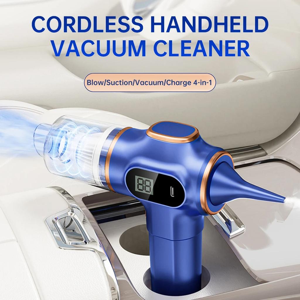 290000Pa Car Vacuum Cleaner 5 In 1 Wireless Vacuum Cleaner Handheld Vacuum Pump For Home Powerful Vacuum Cleaner