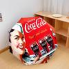 1 шт. Автоматический зонт Coca-cola Рождественская доставка - Подходит для путешествий, улицы, портативный зонт, Подарок на день рождения, Ежедневные принадлежности