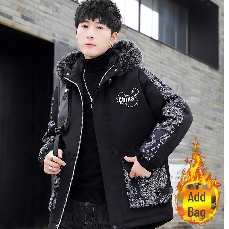 Парка Winter Plus Velvet с утолщенным мехом кролика - модное универсальное пальто для всех возрастов, в наличии большие размеры